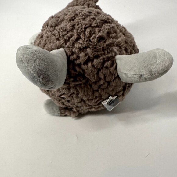 Mary Meyer Elephant Plush Gray Blue Ears Feet Stuffed Animal Soft Toy Sewn Eyes - Picture 6 of 11